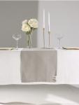 Дорожка на стол «Этель» Kitchen 40?146 см, 100% хлопок, саржа 250 г/м?, светло-серая