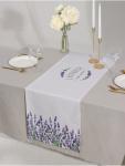 Дорожка на стол «Этель» Lavender 40?146 см, 100% хлопок, саржа 190 г/м?
