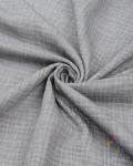 Ткань муслин эффект "варёнка" серого цвета (960 светло-серый)