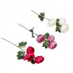 Букет искусственных цветов тм LADECOR пионовидные розы 65 см