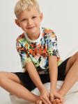 Набор детский для мальчиков ((1)футболка и (2)шорты) Kabi разноцветный