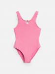 Купальник детский для девочек Young неоновый розовый