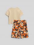 Набор детский для мальчиков ((1)футболка и (2)шорты) Aswa бежевый