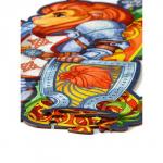 Пазл деревянный «Лев-рыцарь», размер L — 25?35 см, 110 деталей