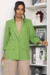 Пиджак льняной Мэрлин (зеленый) Б15429-7М