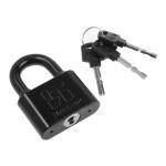 Замок навесной «АЛЛЮР» ВС2С-601, дужка d=10.2 мм, черный