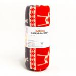 Плед «Веселые олени», 120?150 см, флис 150 г/м?