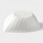 Салатник Avvir «Лист», 1.4 л, 27?9 см, стеклокерамика, белый