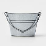 Ведро хозяйственное оцинкованное с ручкой, 500 мл, малое, ГОСТ