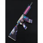 Оружие сувенирное, набор «Некромантика», автомат М4 А4, пистолет с глушителем, нож-штык, 3 шт.