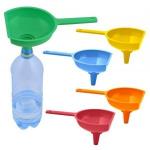 Воронка с ситечком, 13*11см, ручка 10см, пластик МГ76-60 Мультидом