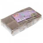 Торфяные горшочки д/рассады Умный огород 70*70мм квадр. (16шт/уп) 2бл., 28*14*7см Экотор МОСКВА 21!