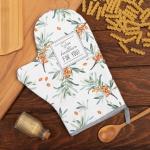 Варежка - прихватка «Этель» Berry garden, 20?28 см, саржа, 100% хлопок, ватин 250 г/м?