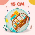 Бубен музыкальная игрушка Лесная мастерская «Весёлое путешествие»