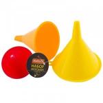 Воронка пластик, FS-1 d=11см, 3шт/уп, цена за уп, 985863 Mallony