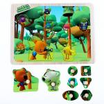 Вкладыши Фотоохота Буратино «Ми-ми-мишки» 30?22.5 см