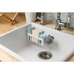 Держатель подвесной на присосках (18,8*8,9*9,3см) HELPER пластик, белый 433226916 Econova/Бытпласт