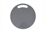 Доска разделочная большая, круглая d=25см, серая IS10007/13 Spark Plast (аналог 819585)
