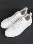 03-72699-2 WHITE Полуботинки спортивные мужские (натуральная кожа)