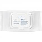 MISSHA Салфетки для умывания и снятия макияжа на масляной основе MISSHA Super Aqua Ultra Hyalron Cleansing Oil Wipes, 30 шт