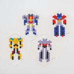 Аквамозаика «Трансформеры: Автоботы», персонажи, 4 фигурки, 300 шариков