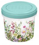 Банка с завинчивающейся крышкой Asti 0,7л Цветочный луг 223110590/00 Homver