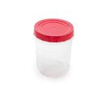 Банка с завинчивающейся крышкой 1,3л, микс 434430000 Полимербыт