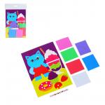 Аппликация самоклеящаяся "Веселый день", ХОББИХИТ, бумага, ЭВА