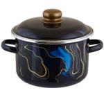 Кастрюля эмал цил "Вечерний мираж" 2,0л ТМ Appetite