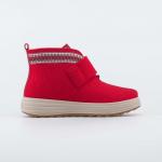 красный ботинки женская Войлок