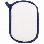 Губка для тела махровая детская "Львёнок Ричард", 13*8,5 см (зип пакет)