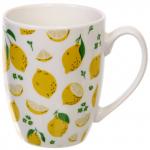 Кружка керамическая 350мл "Фрукты, микс рисунков
