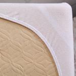 Наматрасник непромокаемый Бережный, размер 120?200/20, натяжная мембрана, хлопок 80%, полиэстер 20%