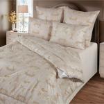 Одеяло зимнее утеплённое 1.5-спальное, 140?205 см, шерсть верблюда, ткань глосс-сатин