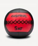 Медбол INSANE IN24-WB100, 5 кг, красный
