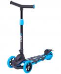 БЕЗ УПАКОВКИ Самокат 3-колесный Ridex Robin 3D, 120/90 мм, неоновый голубой
