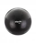 БЕЗ УПАКОВКИ Фитбол STARFIT GB-107, 65 см, 1200 гр, без насоса, черный, антивзрыв