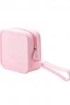 Kristaller Косметичка женская силиконовая, квадратная, розовый KRISTALLER, 1119691