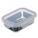 VETTA Контейнер для продуктов на защелках 600 мл, жаропрочное стекло