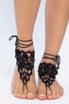 Барефуты Вязанные украшения на ноги LADY TAIGA, 1128129