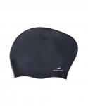 Шапочка для плавания 25DEGREES Mamana Black, силикон, для длинных волос