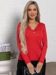 Блуза Новелла (красная) Б15490-24М