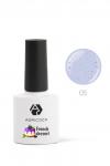 ADRICOCO Гель-лак для ногтей / French dessert №05, фруктовый пай, 8 мл KRISTALLER, 1109626