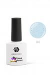 ADRICOCO Гель-лак для ногтей / French dessert №04, cливочная меренга, 8 мл KRISTALLER, 1109894