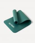 Коврик для йоги и фитнеса STARFIT FM-301, NBR, 183x61x1,2 см, изумрудный