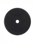 Диск пластиковый BASEFIT BB-203 d=26 мм, черный, 2,5 кг