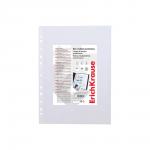 Набор перфофайлов пластиковых ErichKrause Fizzy Clear, 30 мкм, A4, прозрачный (в пакете по 100 шт.)