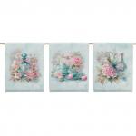 Набор вафельных полотенец 45х60 (3 шт.) "Все ДOMA/Vse DOMA" рис 60360-1 Чаепитие