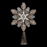 Верхушка ErichKrause Decor Ледяной цветок 32см, металл