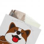 Маска для лица питательная с принтом забавный пёсик тм Sadoer, 25гр